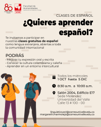 Clases gratuitas de espa&ntilde;ol como lengua extranjera